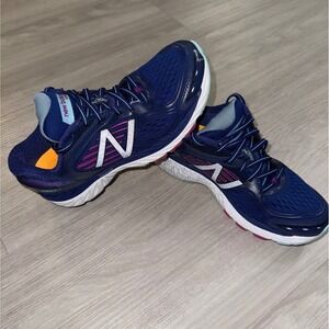 New Balance 860v7 Womens Running Shoes Navy Blue Pink W860BP7 Size 7